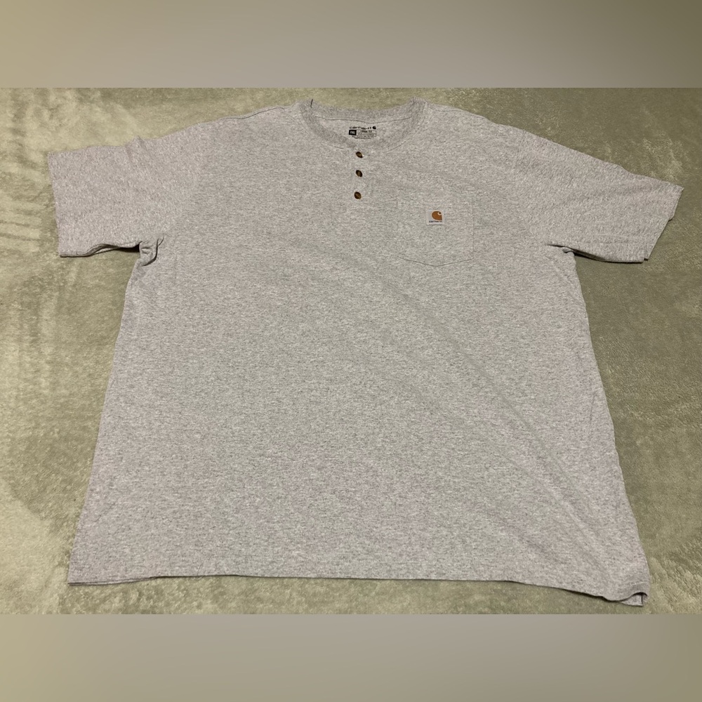 Carhartt Gray Pocket Shirt. 2XL Nice condition